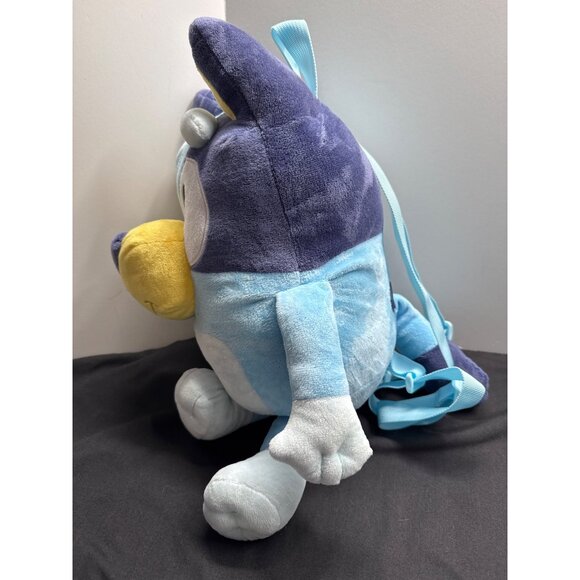Bluey Plush Backpack Kids 16" Ludo Studio Polyester Fiber Cartoon Character TV S - Picture 2 of 7